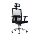 Silla Monk Presidencial Cromada – Confort y Estilo Ejecutivo