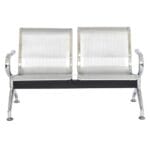 Silla de Espera 2 Asientos en Acero Cromado – Resistente y Elegante - Imagen 3
