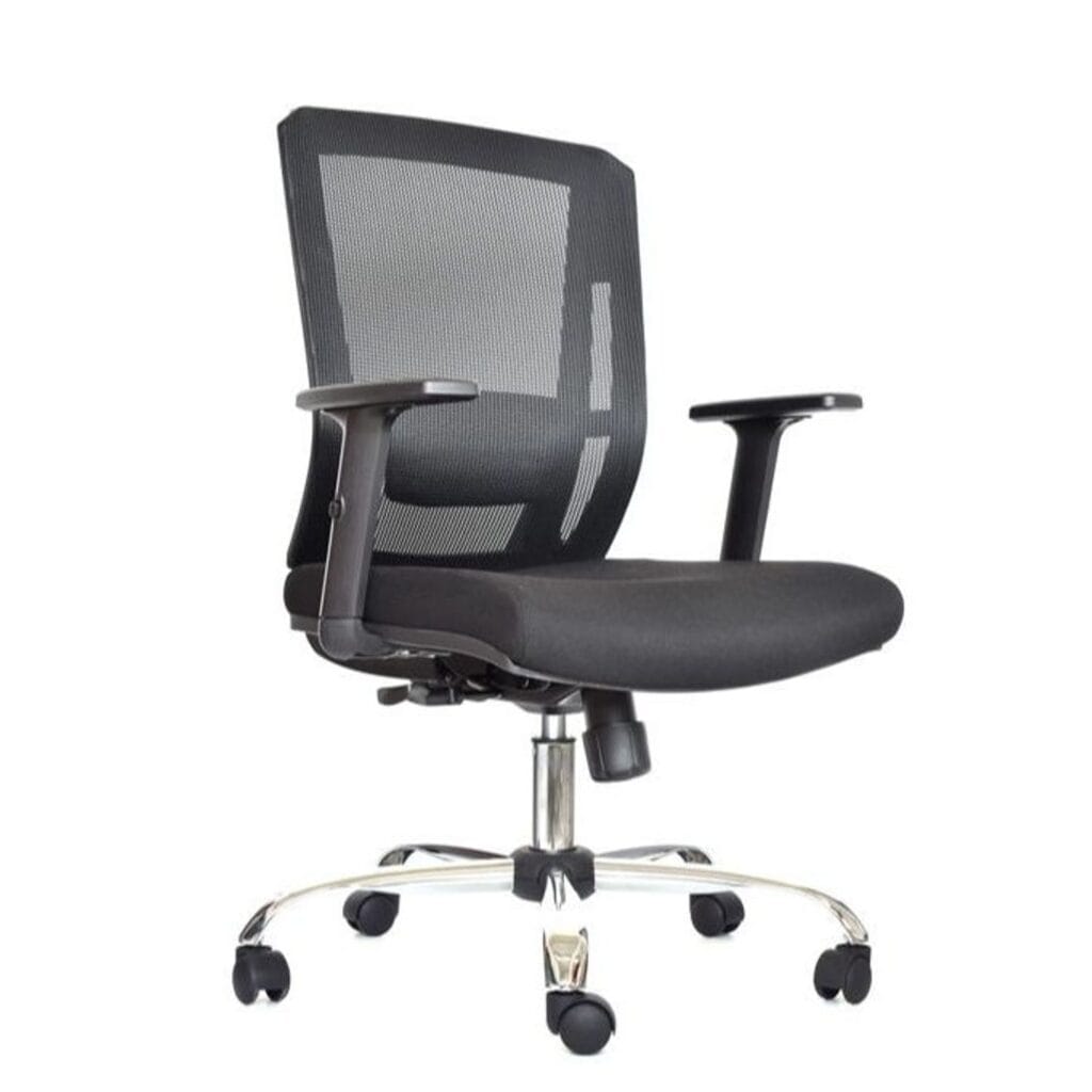 silla delphi gerencial cromada