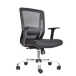 silla delphi gerencial cromada