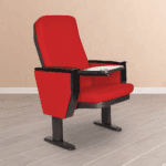 butaca de auditorio con tablero abatible