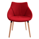 Silla Vero Decorativa Roja – Estilo Moderno y Comodidad en un Solo Diseño - Imagen 2