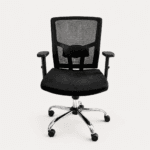 🪑 Silla Delphi Ejecutiva Cromada – Ergonomía Avanzada y Estilo Profesional