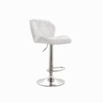 silla de bar mariposa blanca