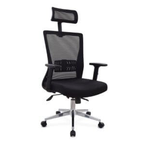 silla ken presidencial negra