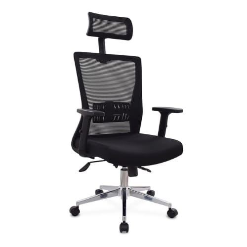 silla ken presidencial negra