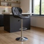 silla de bar mariposa negra