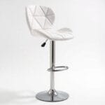 silla de bar mariposa blanca