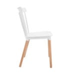 silla dylan decorativa blanca