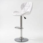 silla de bar mariposa blanca