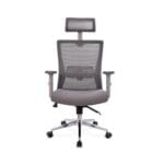 silla ken presidencial gris