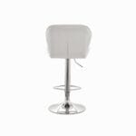 silla de bar mariposa blanca