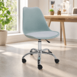 Silla Ema Tulip Giratoria Verde Manzano – Diseño moderno y confort ejecutivo