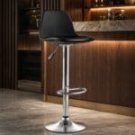silla de bar boat negra