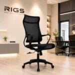 silla rigs presidencial negra