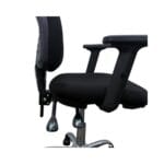 Silla Lee Reclinable Cromada Negra