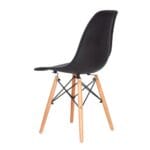 silla eames negra clasica
