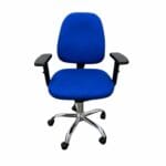 silla lee semireclinable azul