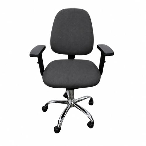 Silla Lee SemiReclinable Cromada Gris oscuro