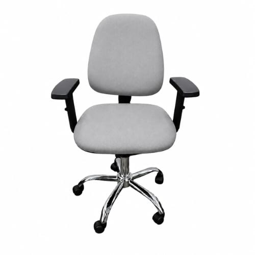 Silla Lee SemiReclinable Cromada Gris claro