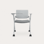 🪑🏫 Silla Passport 2 Gris con Tablero – Perfecta para Clases, Salas de Capacitación y Oficinas