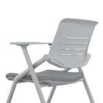 🪑🏫 Silla Passport 2 Gris con Tablero – Perfecta para Clases, Salas de Capacitación y Oficinas - Imagen 7